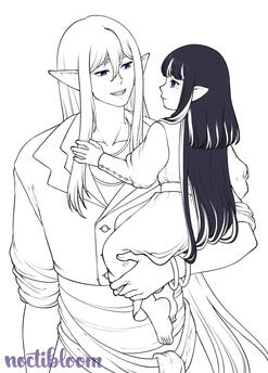 Luna and Meneldin